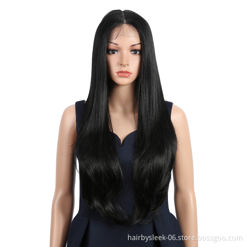 Natual straight wave lace front women front hd 360 pre pluck 100%virgin honey blonde full head synthetic hair lace wigs straight